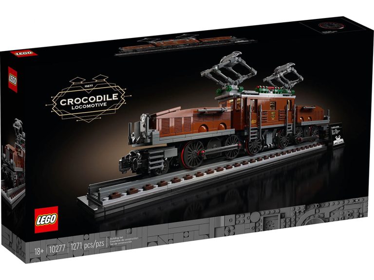 Lokomotive Krokodil LEGO Icons 10277 - Lokomotive Krokodil - Produktbild 05