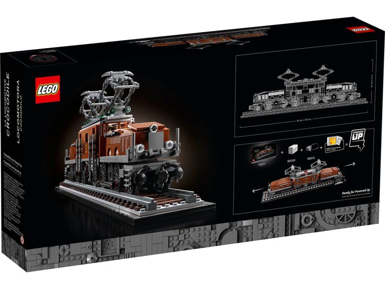 Lokomotive Krokodil LEGO Icons 10277 - Lokomotive Krokodil - Produktbild 06