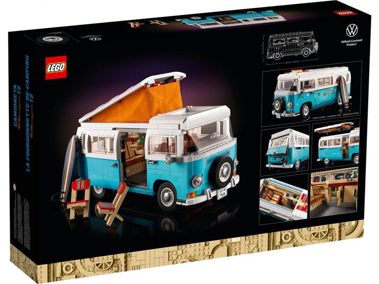 Volkswagen T2 Campingbus LEGO Icons 10279 - Volkswagen T2 Campingbus - Produktbild 06
