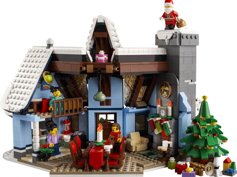 Besuch des Weihnachtsmanns LEGO Icons 10293 - Besuch des Weihnachtsmanns - Produktbild 02