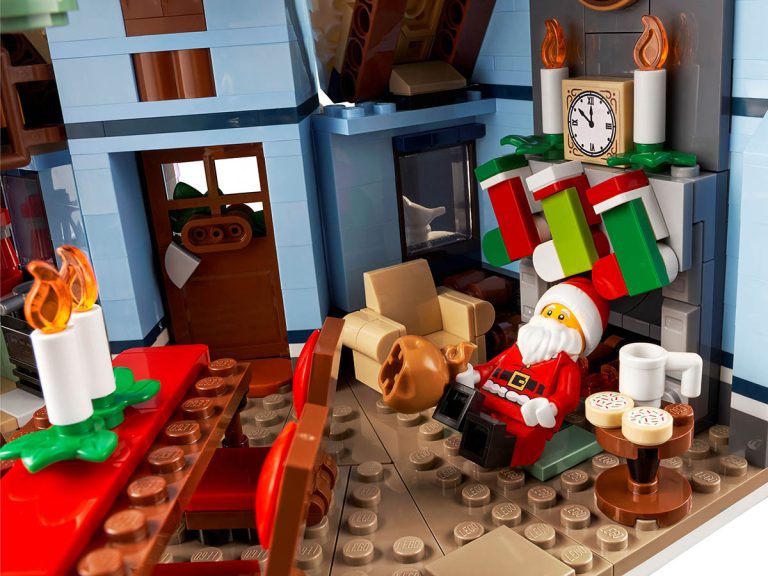 Besuch des Weihnachtsmanns LEGO Icons 10293 - Besuch des Weihnachtsmanns - Produktbild 04