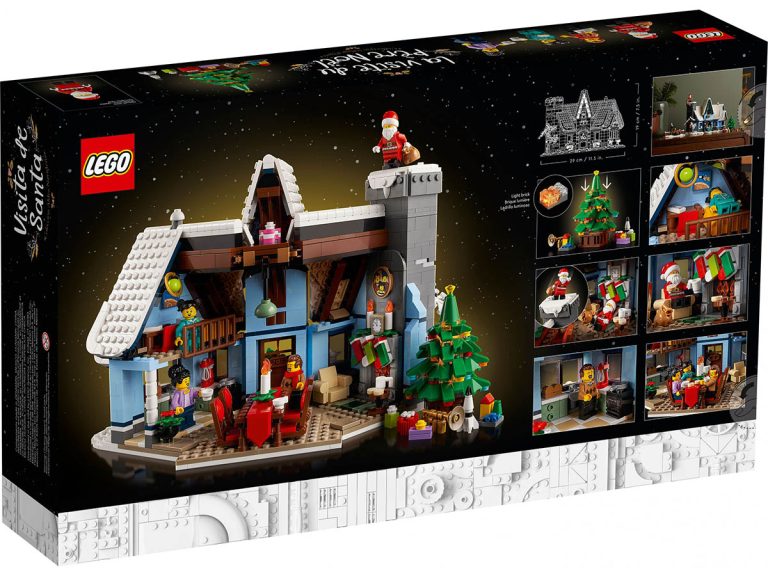 Besuch des Weihnachtsmanns LEGO Icons 10293 - Besuch des Weihnachtsmanns - Produktbild 06