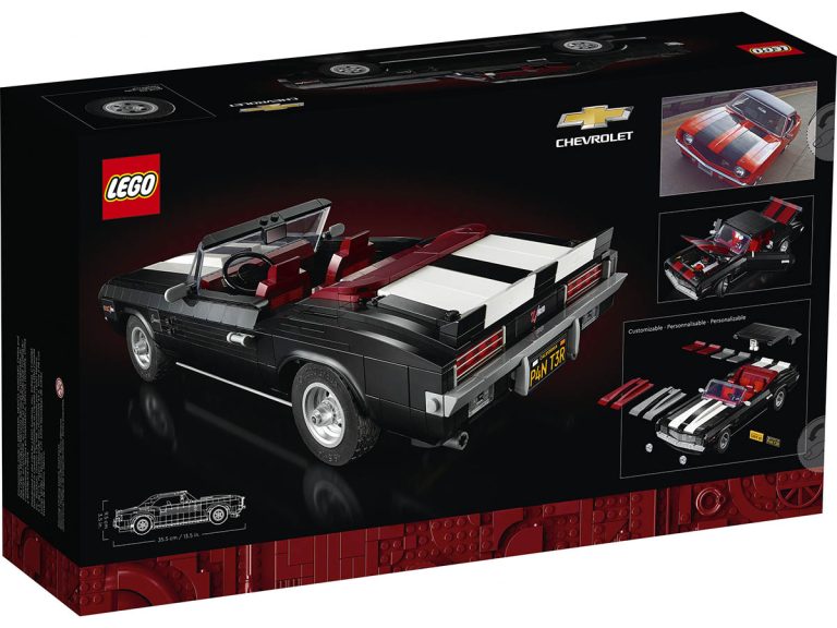 Chevrolet Camaro Z28 LEGO Icons 10304 - Chevrolet Camaro Z28 - Produktbild 06