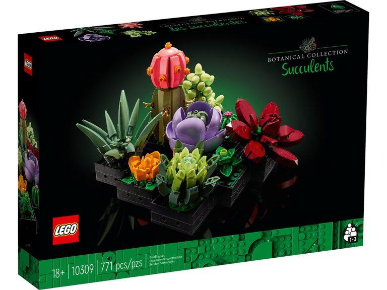 Sukkulenten LEGO Icons 10309 - Sukkulenten - Produktbild 05