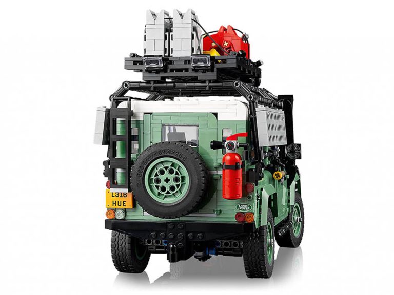 Klassischer Land Rover Defender 90 LEGO Icons 10317 - Klassischer Land Rover Defender 90 - Produktbild 02