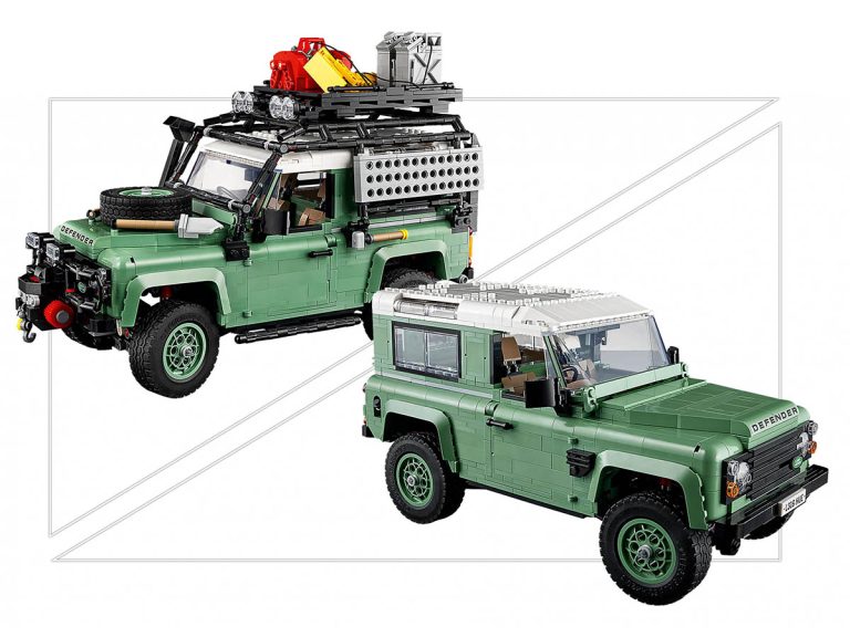 Klassischer Land Rover Defender 90 LEGO Icons 10317 - Klassischer Land Rover Defender 90 - Produktbild 04