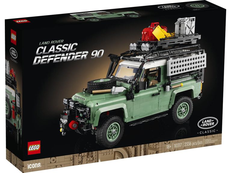 Klassischer Land Rover Defender 90 LEGO Icons 10317 - Klassischer Land Rover Defender 90 - Produktbild 05