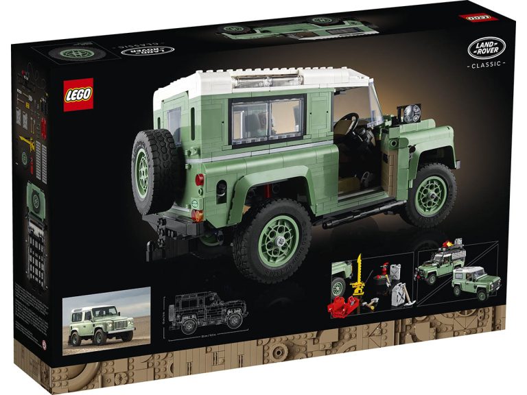 Klassischer Land Rover Defender 90 LEGO Icons 10317 - Klassischer Land Rover Defender 90 - Produktbild 06