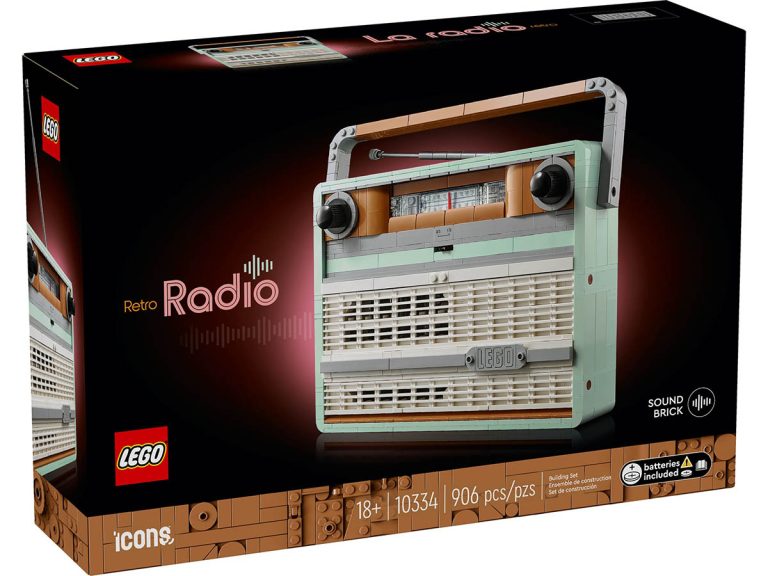 LEGO Retro-Kofferradio 10334