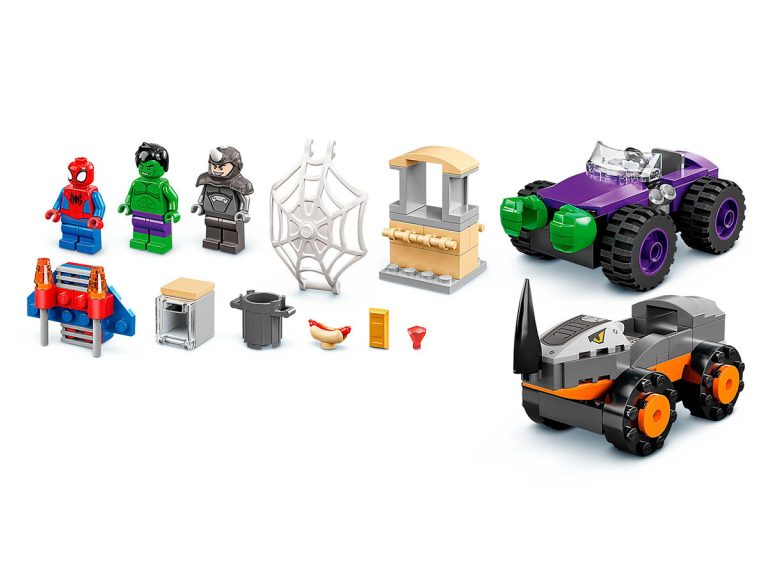 LEGO Spider-Man 10782 - Hulks und Rhinos Truck-Duell - Produktbild 03