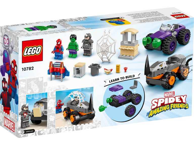 LEGO Spider-Man 10782 - Hulks und Rhinos Truck-Duell - Produktbild 06