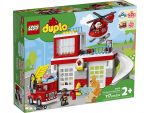 LEGO Feuerwehrwache mit Hubschrauber 10970