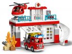 LEGO Feuerwehrwache mit Hubschrauber 10970