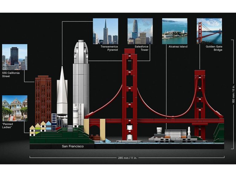 LEGO Architecture 21043 - San Francisco - Produktbild 02
