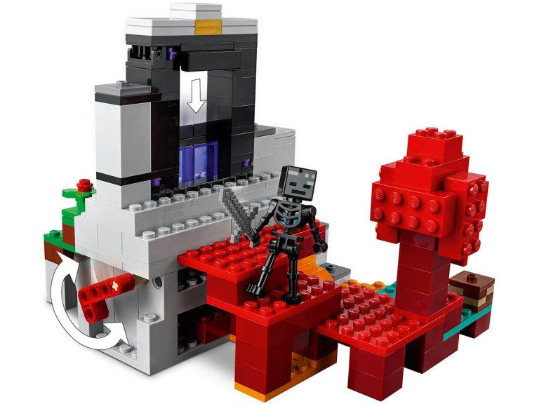 Das zerstörte Portal LEGO Minecraft 21172 - Das zerstörte Portal - Produktbild 02