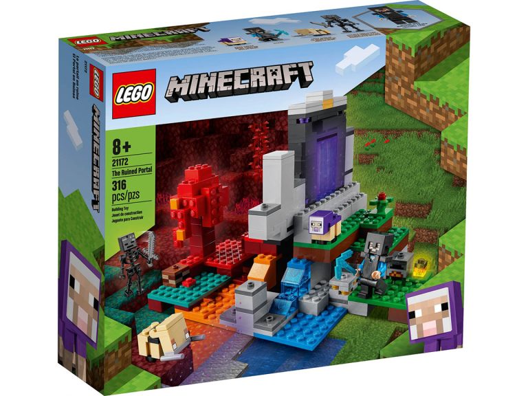 Das zerstörte Portal LEGO Minecraft 21172 - Das zerstörte Portal - Produktbild 05