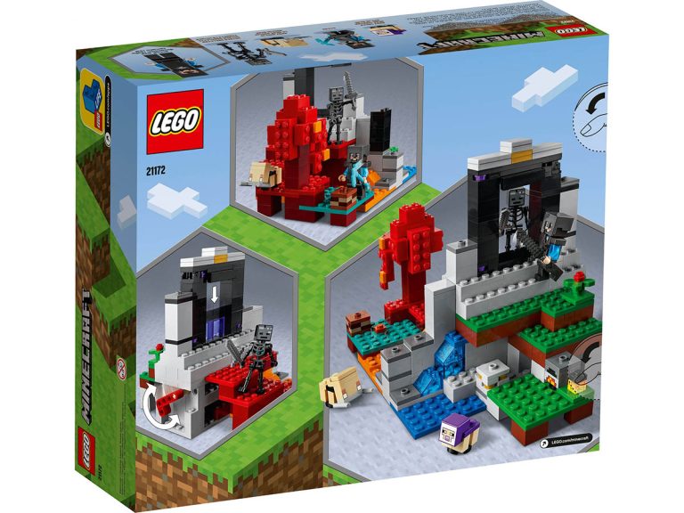 Das zerstörte Portal LEGO Minecraft 21172 - Das zerstörte Portal - Produktbild 06