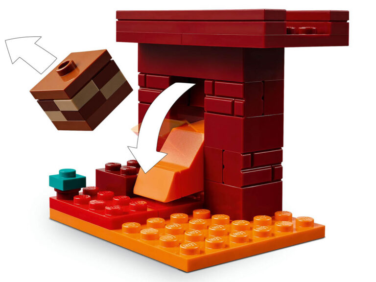 LEGO Das Lava-Duell im Nether 21266