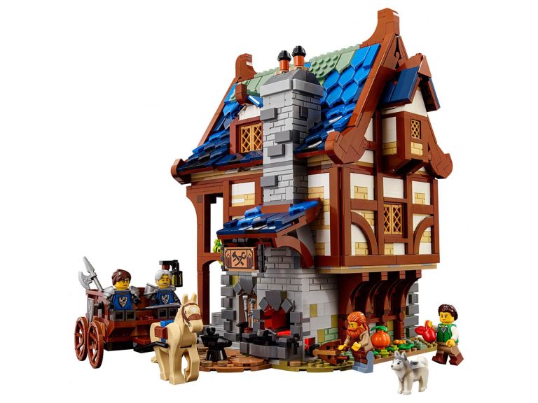 Mittelalterliche Schmiede LEGO Ideas 21325 - Mittelalterliche Schmiede - Produktbild 02