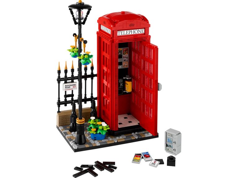 LEGO Rote Londoner Telefonzelle 21347