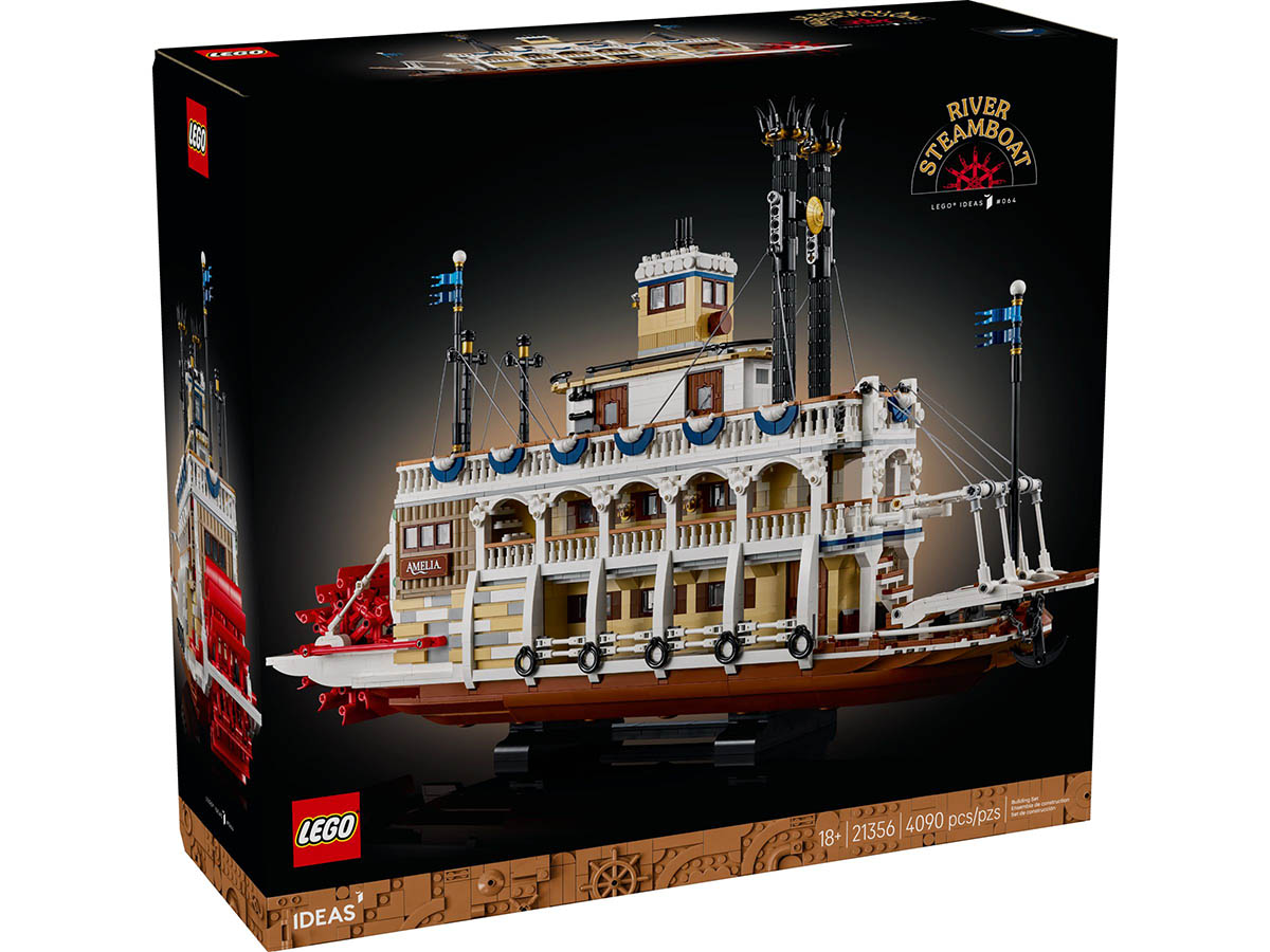 LEGO Flussraddampfer 21356