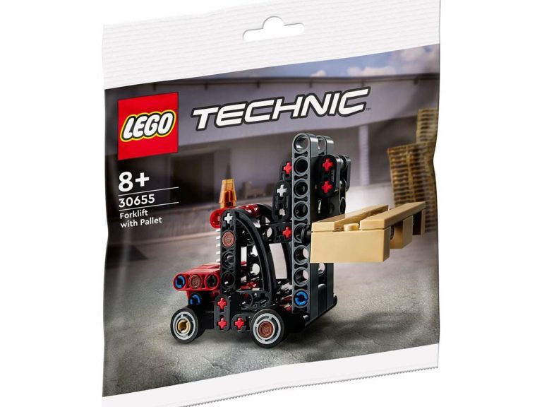Gabelstapler mit Palette LEGO Technic 30655 - Gabelstapler mit Palette - Produktbild 02
