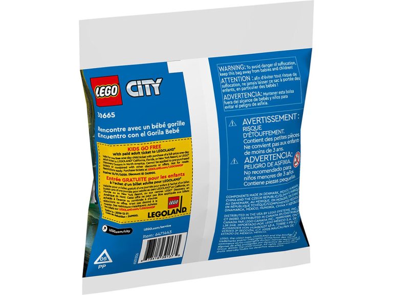 LEGO Dschungelforscher mit Baby-Gorilla 30665