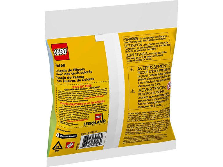Osterhase mit bunten Eiern LEGO Osterhase mit bunten Eiern - 30668 - Produktbild 03