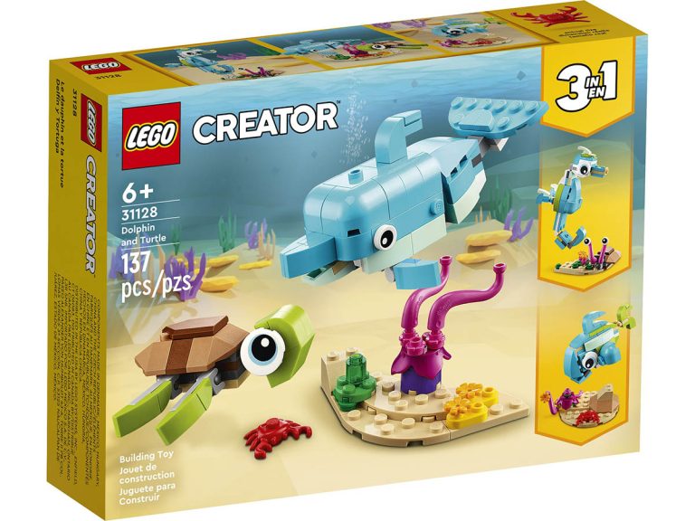 Delfin und Schildkröte LEGO Creator 31128 - Delfin und Schildkröte - Produktbild 04