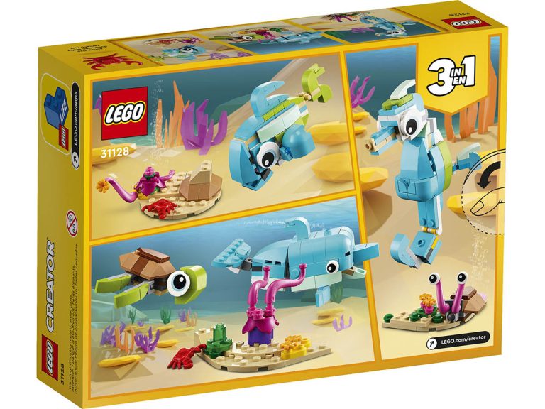 Delfin und Schildkröte LEGO Creator 31128 - Delfin und Schildkröte - Produktbild 05