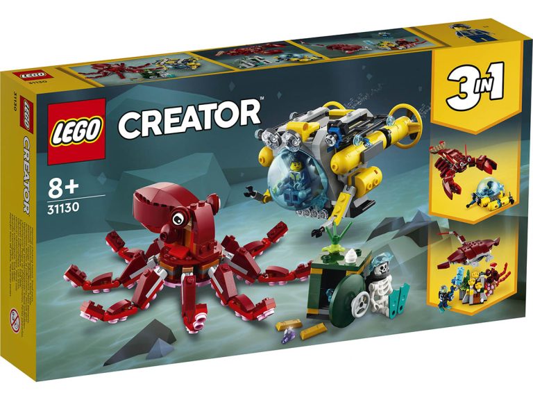 Schatzsuche am Meeresgrund LEGO Creator 31130 - Schatzsuche am Meeresgrund - Produktbild 03
