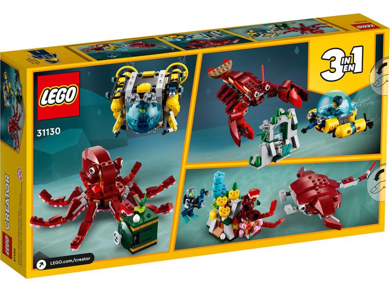 Schatzsuche am Meeresgrund LEGO Creator 31130 - Schatzsuche am Meeresgrund - Produktbild 05