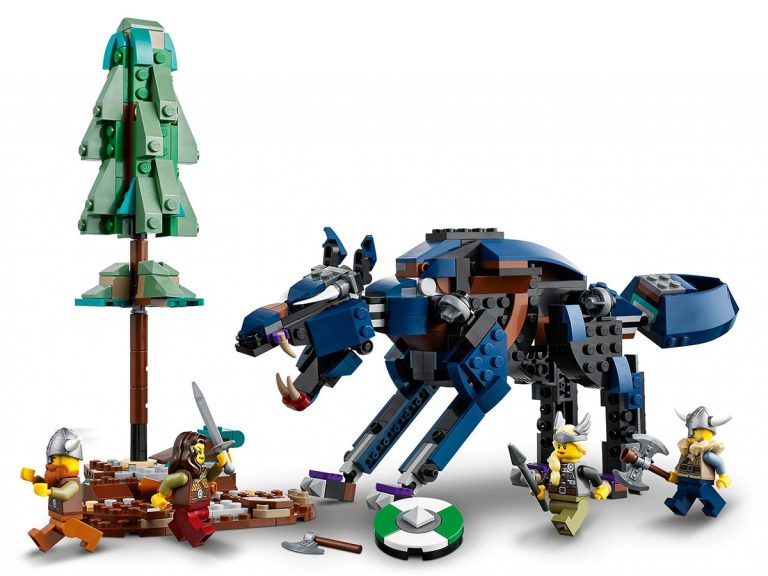 LEGO 31132 - Wikingerschiff mit Midgardschlange - Produktbild 06