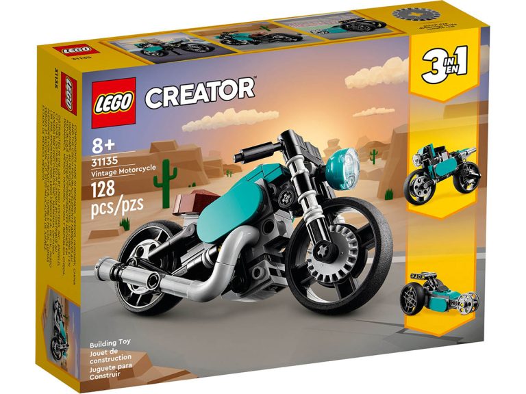 Oldtimer Motorrad LEGO Creator 31135 - Oldtimer Motorrad - Produktbild 05