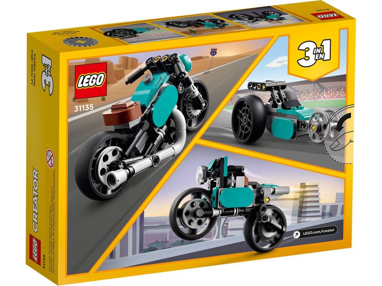 Oldtimer Motorrad LEGO Creator 31135 - Oldtimer Motorrad - Produktbild 06