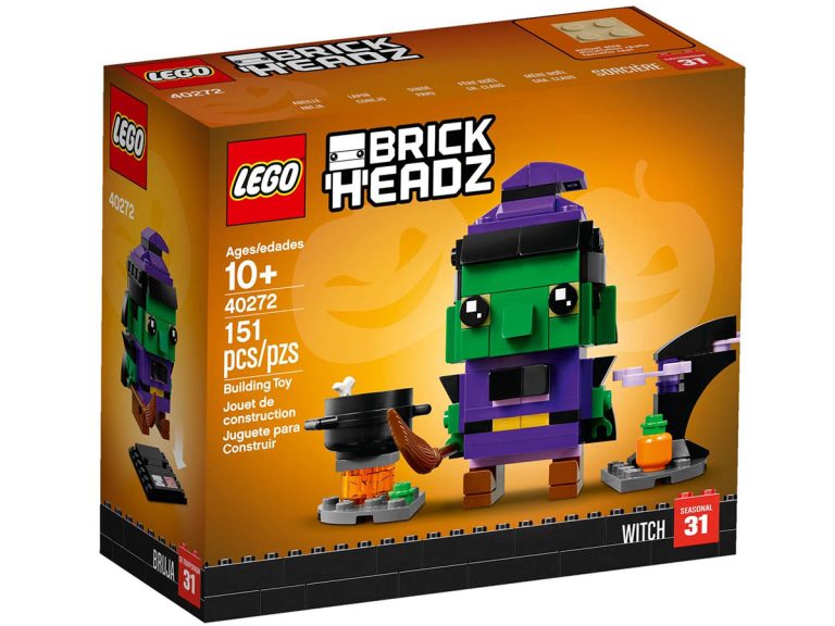 Halloween-Hexe LEGO BrickHeadz 40272 - Halloween-Hexe - Produktbild 02