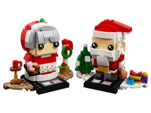 LEGO BrickHeadz 40274 - Herr und Frau Weihnachtsmann - Produktbild 01