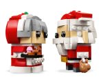 LEGO BrickHeadz 40274 - Herr und Frau Weihnachtsmann - Produktbild 02