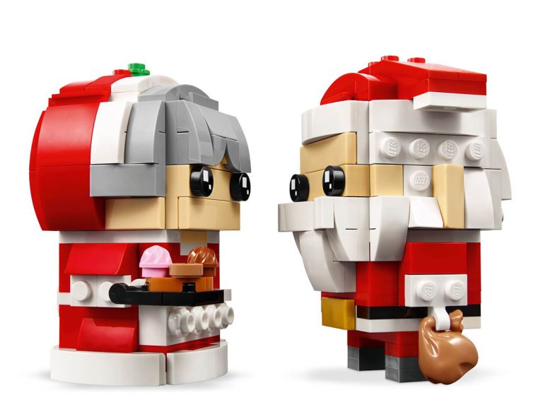 Herr und Frau Weihnachtsmann LEGO BrickHeadz 40274 - Herr und Frau Weihnachtsmann - Produktbild 02