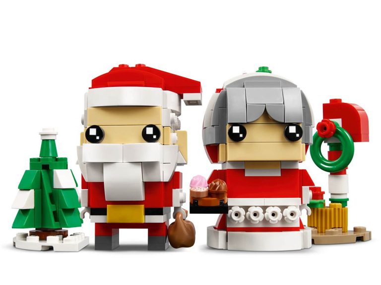 Herr und Frau Weihnachtsmann LEGO BrickHeadz 40274 - Herr und Frau Weihnachtsmann - Produktbild 03
