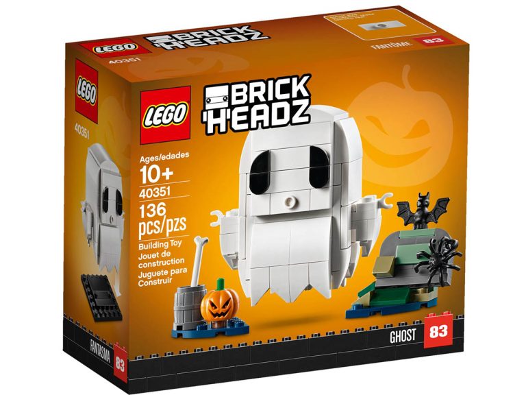 Halloween-Gespenst LEGO BrickHeadz 40351 - Halloween-Gespenst - Produktbild 02