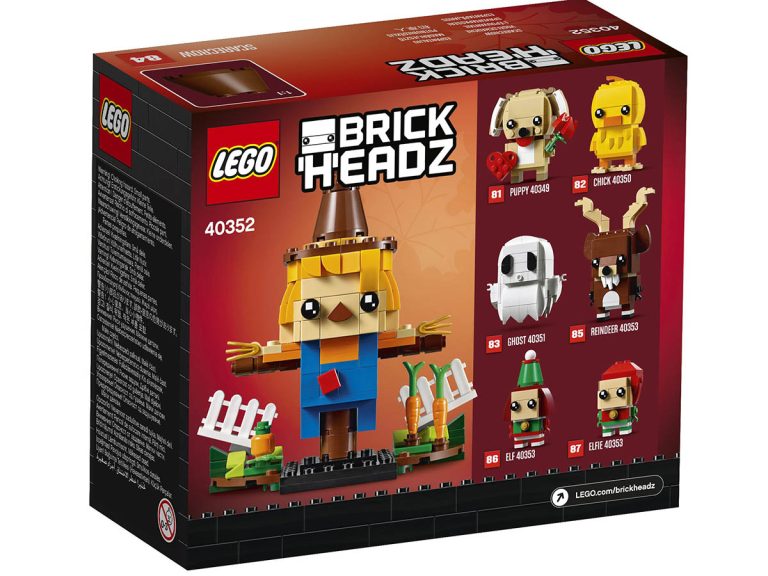 LEGO BrickHeadz 40352 - Erntedankfest-Vogelscheuche - Produktbild 06