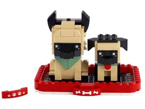 LEGO BrickHeadz 40440 - Deutscher Schäferhund - Produktbild 01