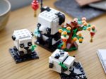 LEGO BrickHeadz 40466 - Pandas fürs chinesische Neujahrsfest - Produktbild 02