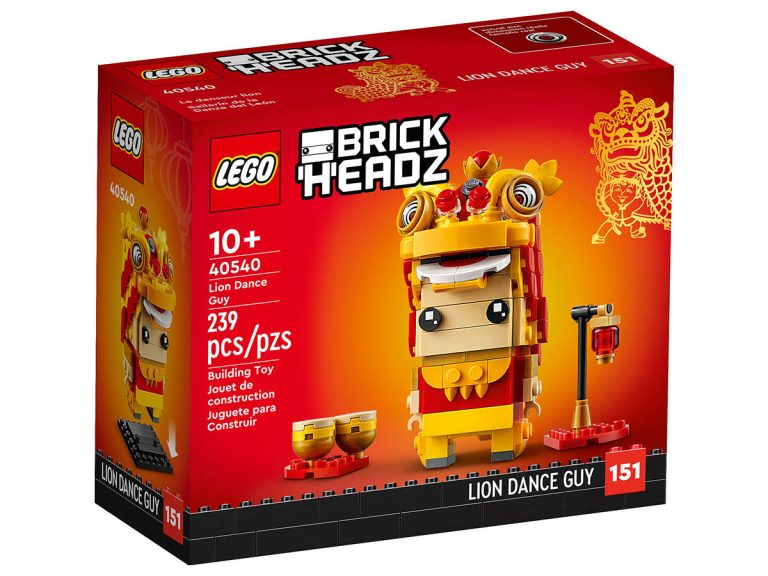 Löwentänzer LEGO BrickHeadz 40540 - Löwentänzer - Produktbild 05