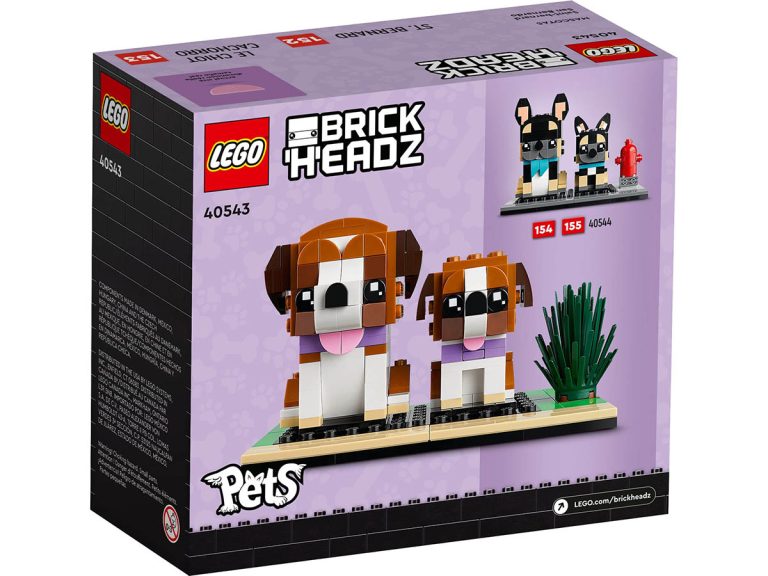 LEGO BrickHeadz 40543 - Bernhardiner - Produktbild 06