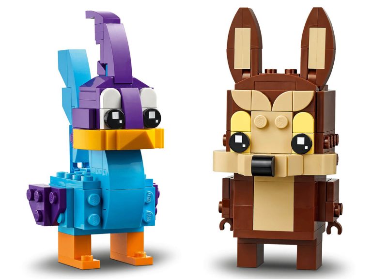 Road Runner & Wile E. Coyote LEGO BrickHeadz 40559 - Road Runner & Wile E. Coyote - Produktbild 03