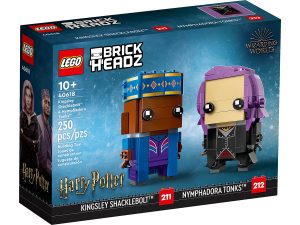 LEGO BrickHeadz 40618 - Kingsley Shacklebolt™ & Nymphadora Tonks™ - Produktbild 05