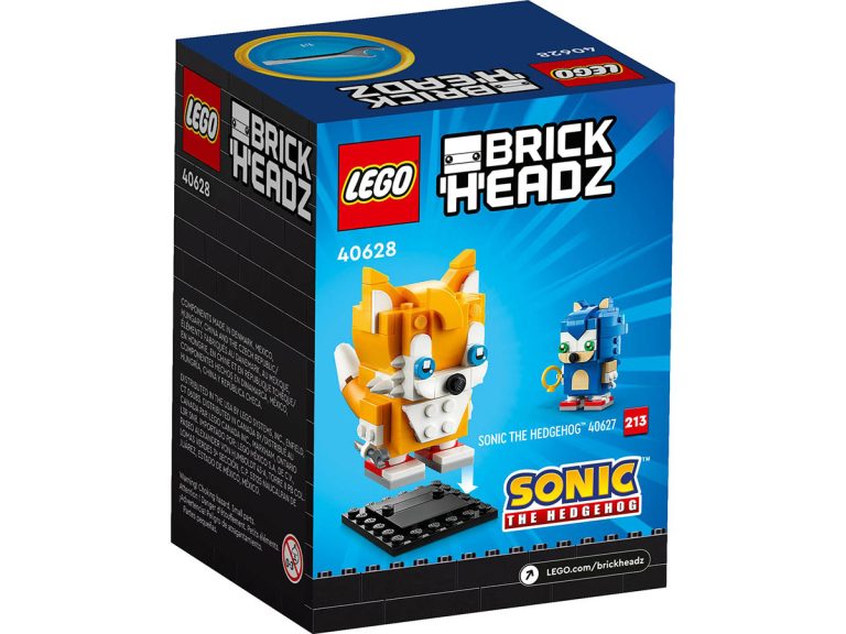 Miles „Tails“ Prower LEGO BrickHeadz 40628 - Miles „Tails“ Prower - Produktbild 05