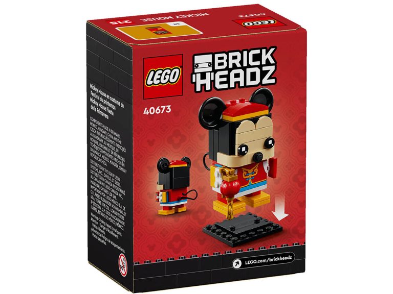 LEGO BrickHeadz 40673 - Micky Maus im Frühlingsfestkostüm - Produktbild 02